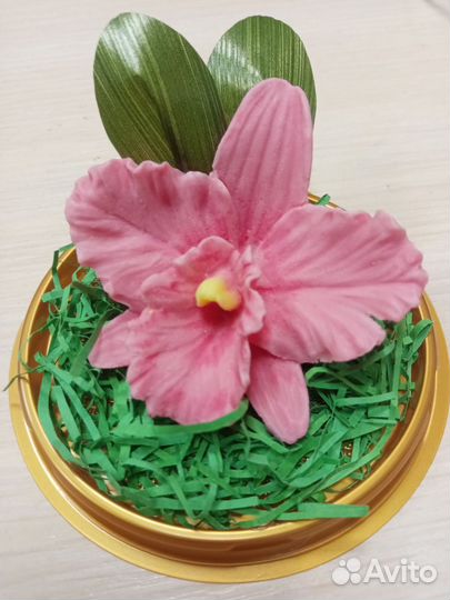 8 марта мыло Орхидея (ручная работа)