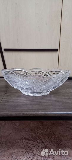 Хрустальная ваза