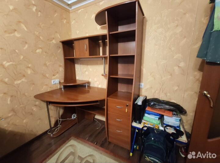 Компьютерный стол со шкафом бу