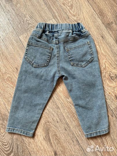Джинсы для девочки 80