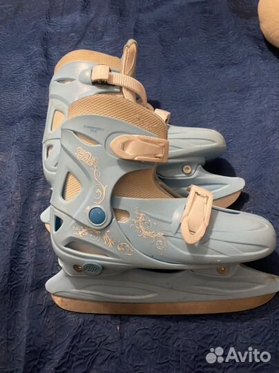 Коньки подростковые