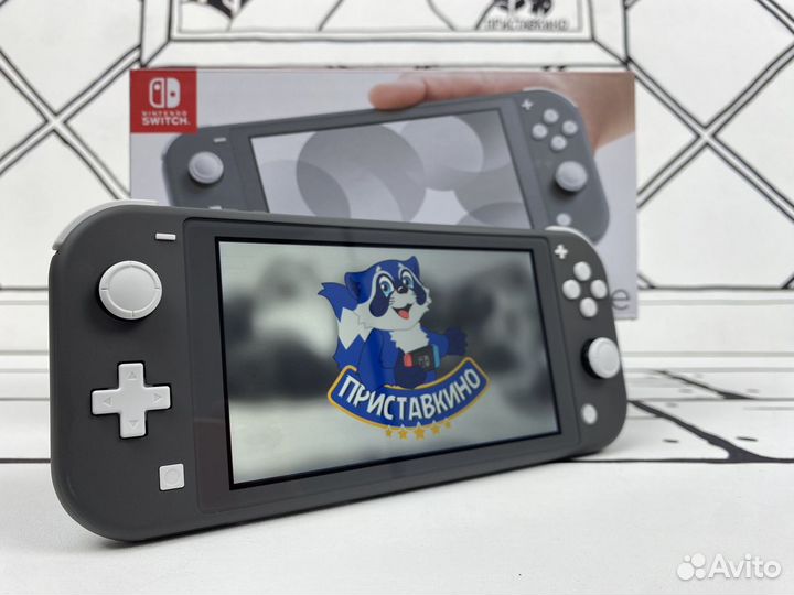 Новый прошитый Nintendo Switch Lite