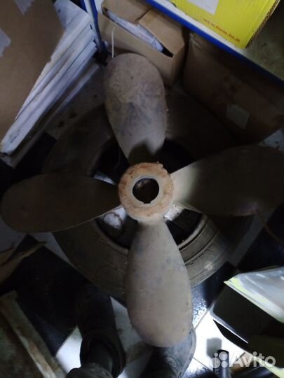 Гребной винт на Костромич