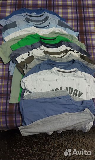 Вещи пакетом на мальчика 122-128