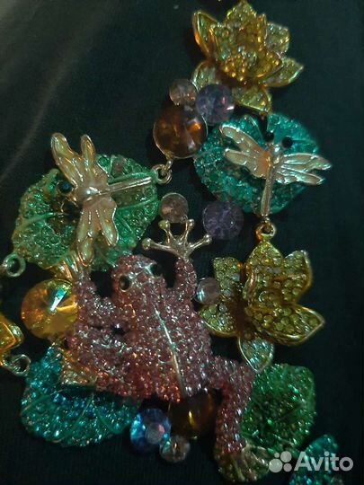 Ожерелье, серьги. Франция. Винтаж