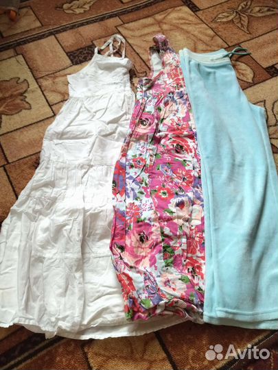 Вещи пакетом для девочки 128 140