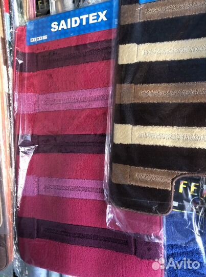 Коврики для ванной комнаты и туалета