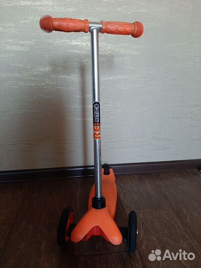 Самокат детский трехколесный бу