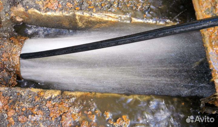 Прочистка канализации, устранение засоров труб