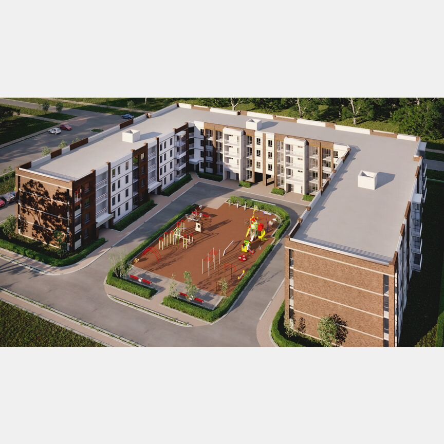 1-к. квартира, 34,7 м², 4/4 эт.