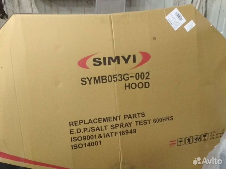 Капот Лансер 10 новый тайвань