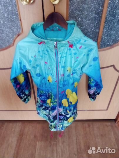 Ветровка для девочки 128 134