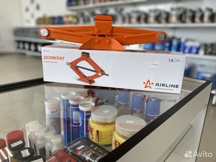 Домкрат ромбический 1,5т