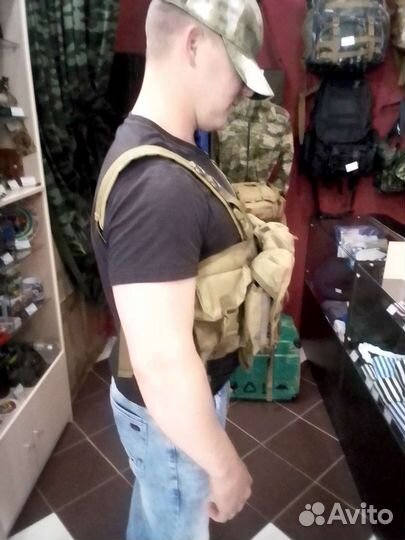 Пояс разгрузочный тактический с подсумками