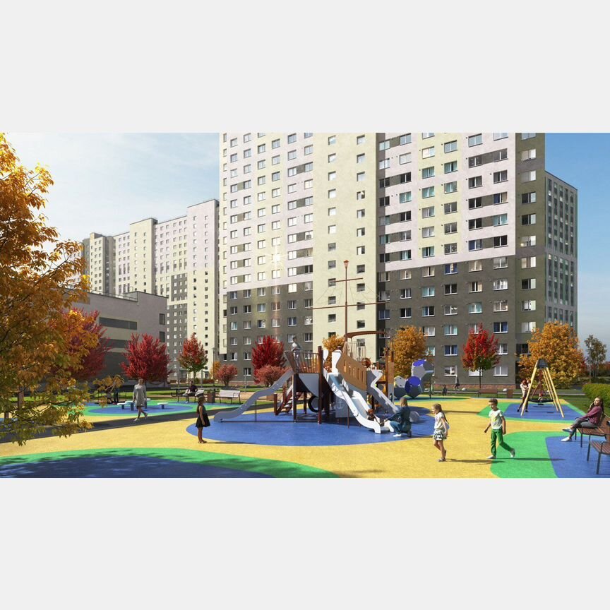 1-к. квартира, 30,6 м², 22/25 эт.