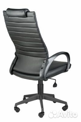 Кресло Квест ультра. Экокожа черный