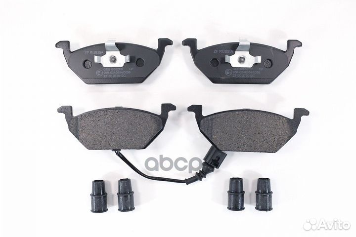 Колодки тормозные дисковые(аналог TRW GDB1658)