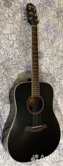 Акустическая гитара dreadnought cruzer SD-24/BK