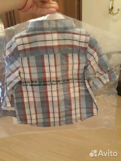 Рубашка для мальчика новая