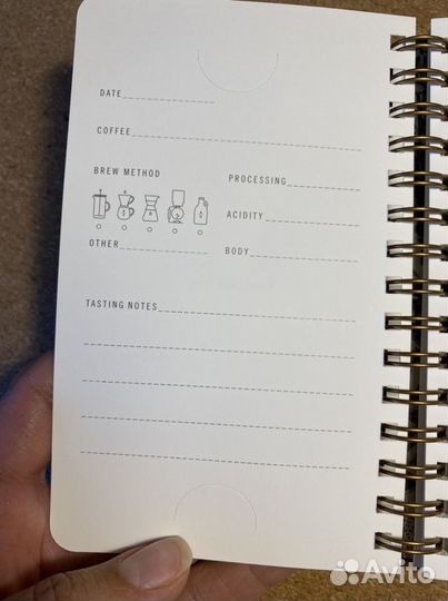Блокнот - Кофе Паспорт Старбакс