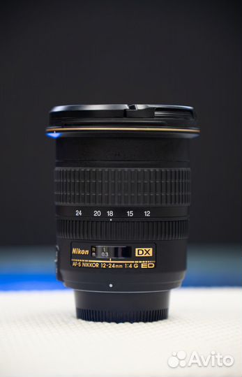 Объектив Nikon 12-24mm F4G ED-IF AF-S DX Zoom-Nikk