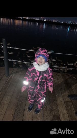 Комбинезон демисезонный для девочки 92