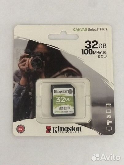 Карта памяти sdhc Kingston 32gb