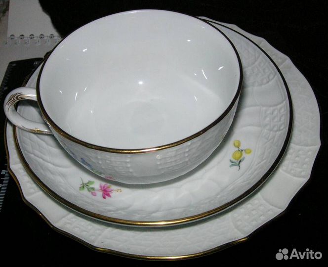 Тройки мейсеновского (Meissen) фарфора