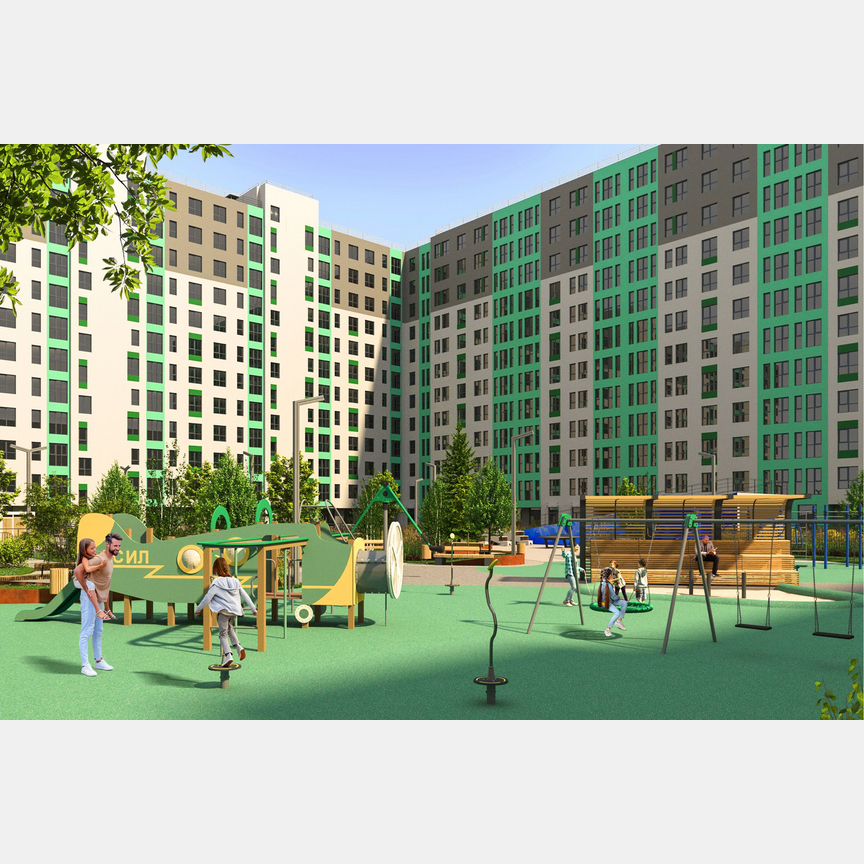 2-к. квартира, 52 м², 2/12 эт.