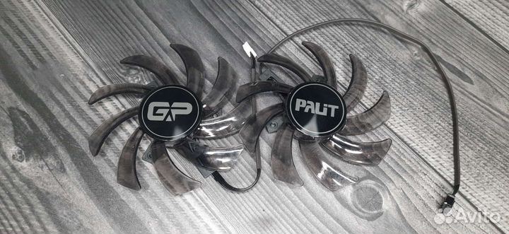 Вентиляторы для видеокарты фирмы palit