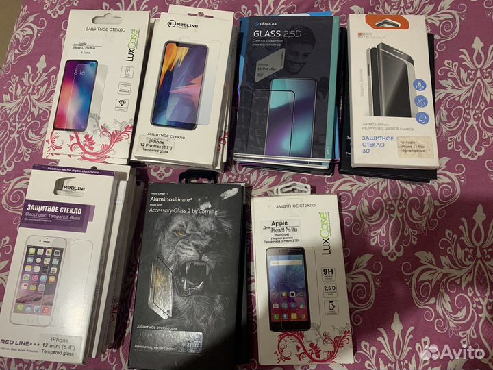 Новые защитные стекла для телефонов
