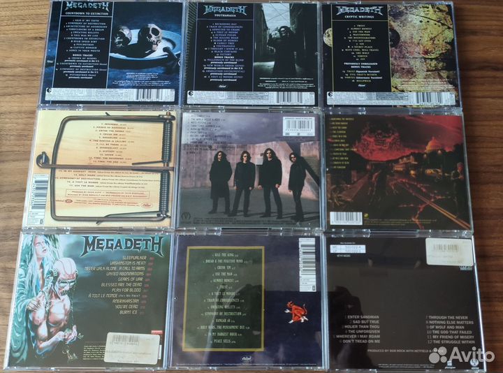 Megadeth cd