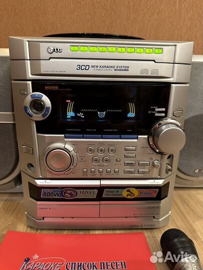 Музыкальный центр LG с караоке