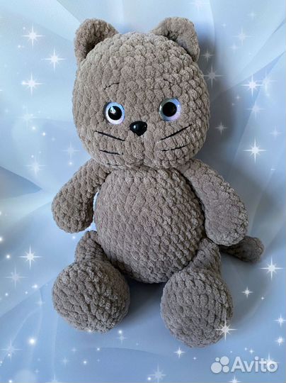 Игрушки ручной работы из плюшевой пряжи