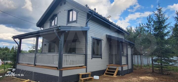 Дом 128 м² на участке 6 сот.