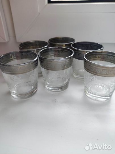 Стопка рюмки 6 шт