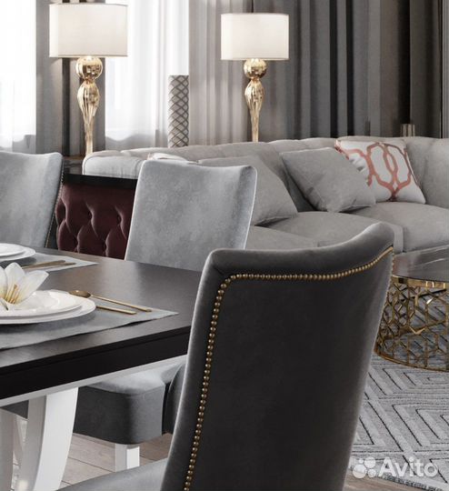 Обеденные стулья мягкие Лорд