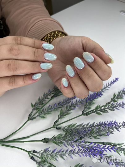 Маникюр с покрытием гель лак