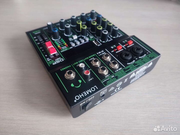Микшерный пульт Lomeho PRO Bluetooth USB, новый
