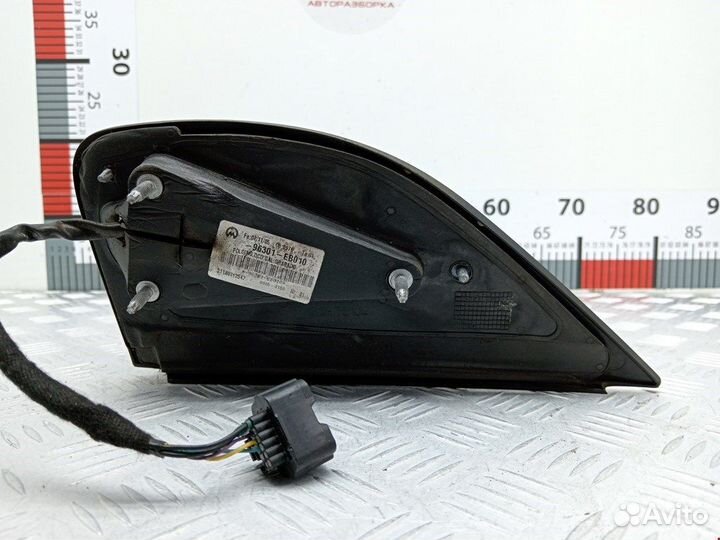 Зеркало боковое правое для Nissan Navara (D40)