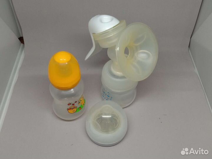 Молокоотсос ручной Avent+ бутылочка