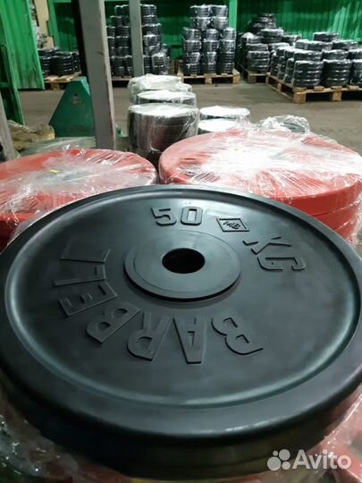 Блин для штанги Евро-Классик 50 кг