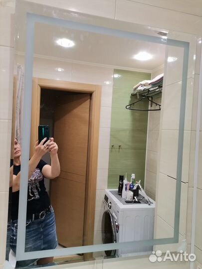 Зеркало Пронто Люкс с подсветкой 90х70 см