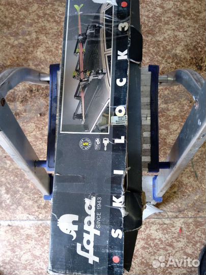 Крепления для лыж на авто лада