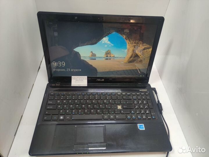 Ноутбук asus A52J