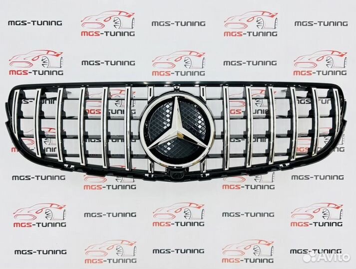 Решетка Mercedes GLC-class X253 Panamericana п/к