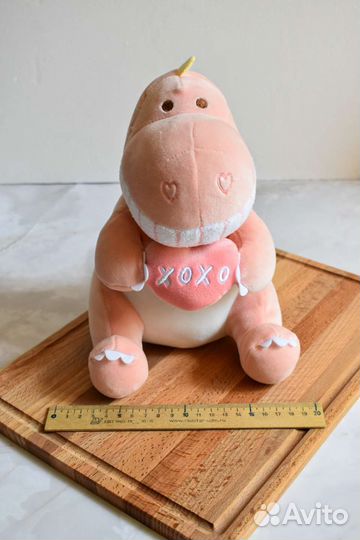 Мягкая игрушка динозавр новая