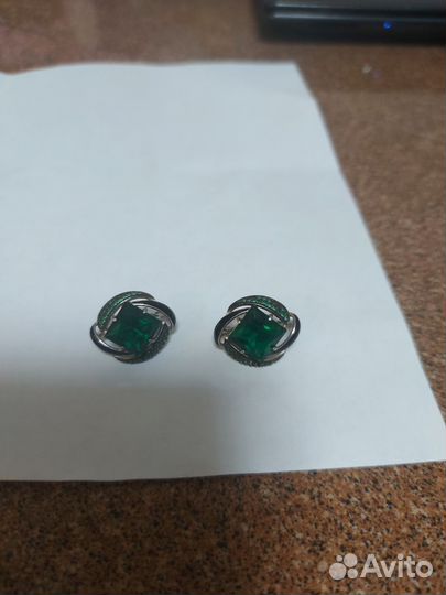 Серебряные серьги