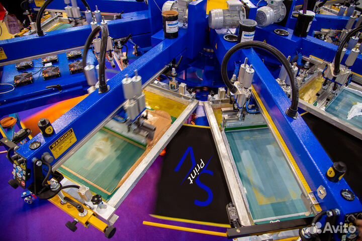 Шелкография, печать на одежде