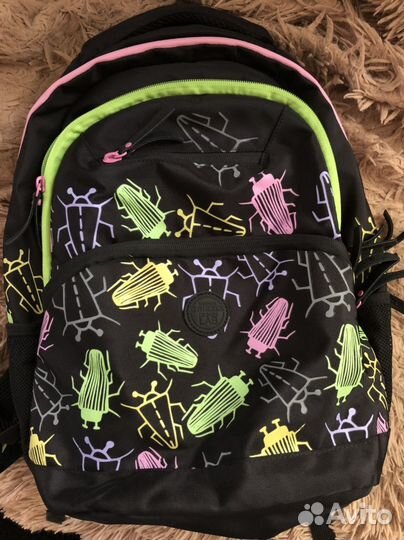 Рюкзак школьный для девочки grizzly